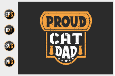 Proud cat dad