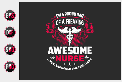 Nurse t shirts design Vector graphic
