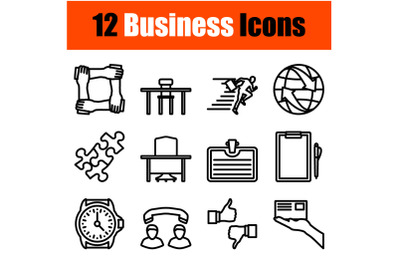 Business Icon Set