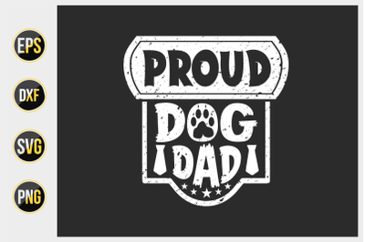 Proud dog dad