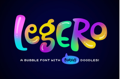 Legero Font + Doodles
