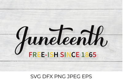 Juneteenth. Free-ish since 1865.African American holiday