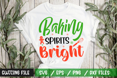 Baking Spirits Bright svg