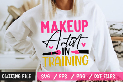 Makeup Artist In Training svg