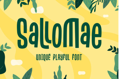 Sallomae - Playful Font