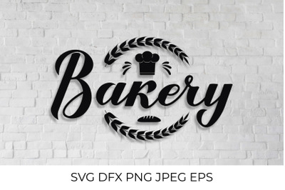 Bakery round emblem