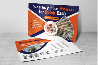 Real Estate Investors Postcard