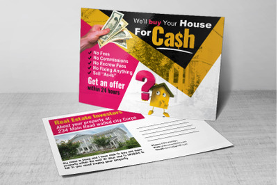 Real Estate Postcard For Investors