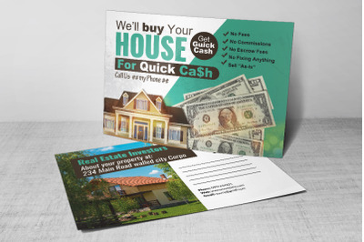 Real Estate Post Card For Investors