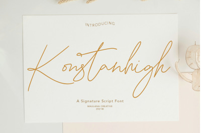 Konstanhigh Signature Script