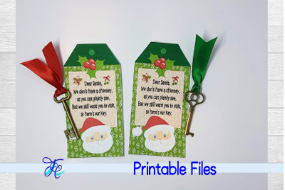 Santa&#039;s Magic Key Printable #1