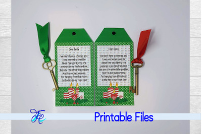 Santa&#039;s Magic Key Printable #4