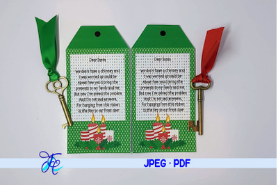 Santa&amp;&23;039;s Magic Key Printable &23;4