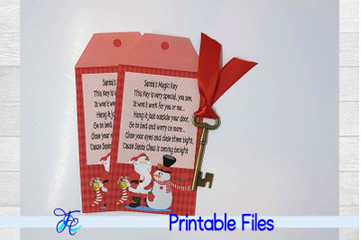 Santa&#039;s Magic Key Printable #8