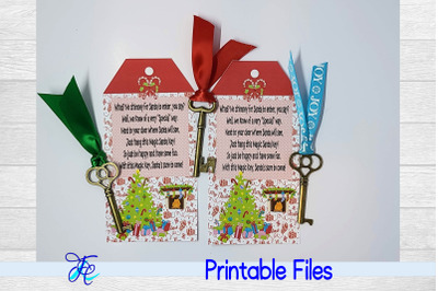 Santa&#039;s Magic Key Printable #9