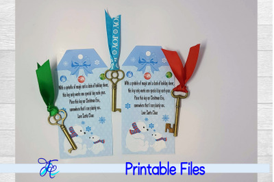 Santa&#039;s Magic Key Printable #17