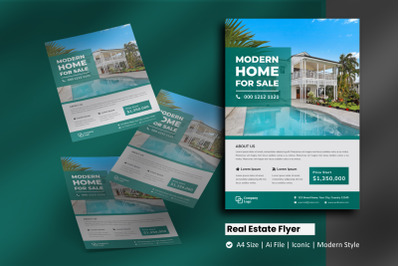 Real Estate Flyer Brochure Template