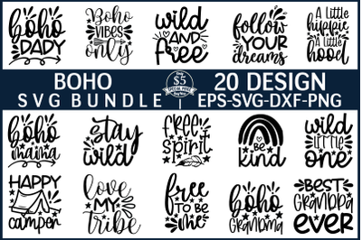 boho svg bundle vol 1