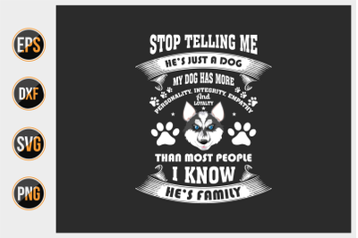 dog quotes design vector graphic.