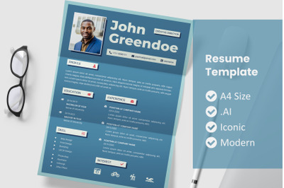 Old Resume Template