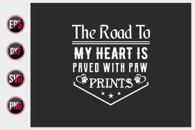 dog quotes design vector graphic