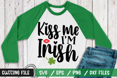 Kiss me Im Irish svg