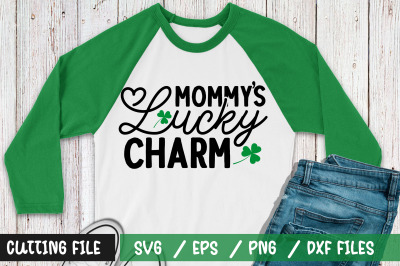 Mommys Lucky Charm svg