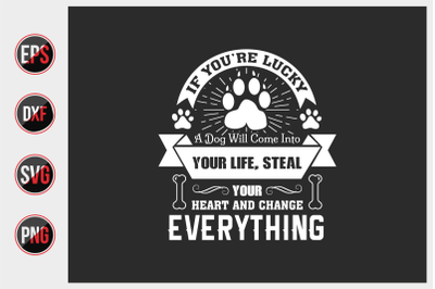 Dog t shirts design, Vector graphic.