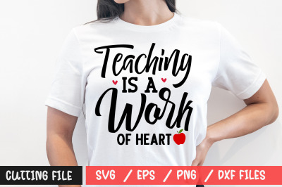 Teaching is a Work of Heart svg