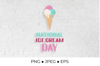 National Ice Cream Day