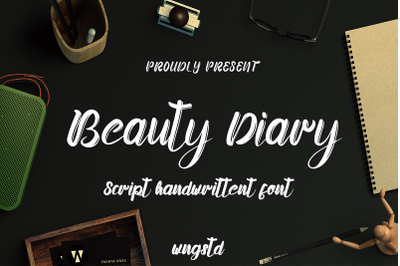 Beauty Diary - Casual Handwritten font