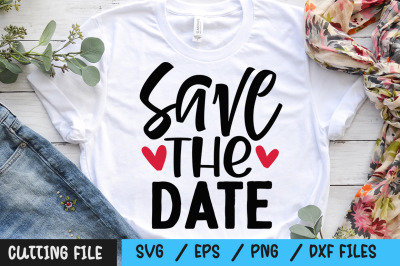 Save the date svg