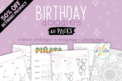 Birthday Doodle Booklet