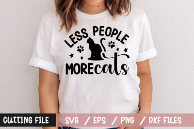 Less people more cats 1 svg