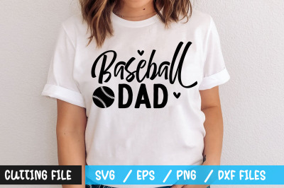 Baseball dad 2 svg