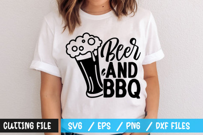 Beer And  bbq svg