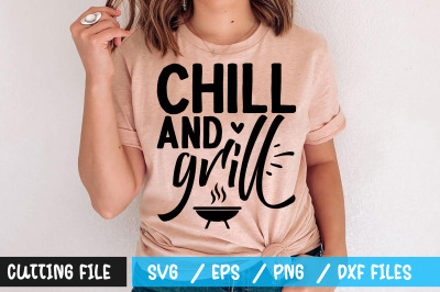 Chill and grill 2  svg