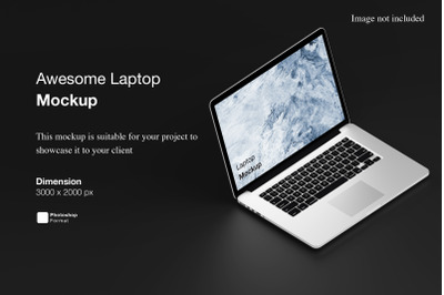 Awesome Laptop Mockup