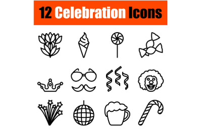 Celebration Icon Set