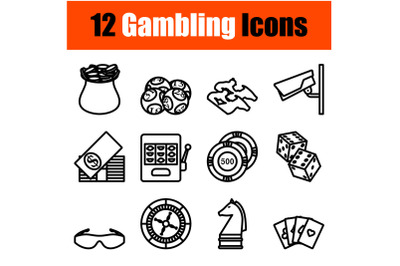 Gambling Icon Set