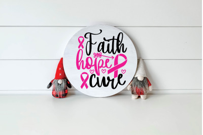 faith hope cure svg design