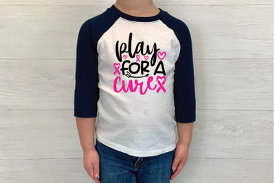 play for a cure svg design