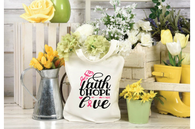 FAITH HOPE LOVE svg design