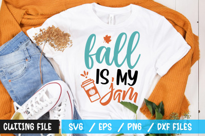 fall is my jam svg