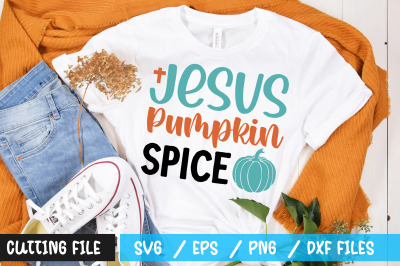 jesus pumpkin spice svg