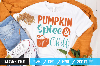 pumpkin spice  chill svg