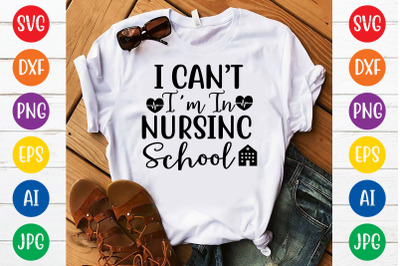 I can&#039;t i&#039;m in nursing school
