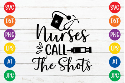 Nurses call the shots svg