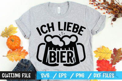 Ich liebe bier svg