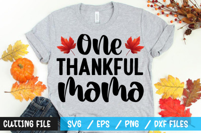 One thankful mama 2 svg